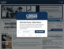 Tablet Screenshot of census.gov
